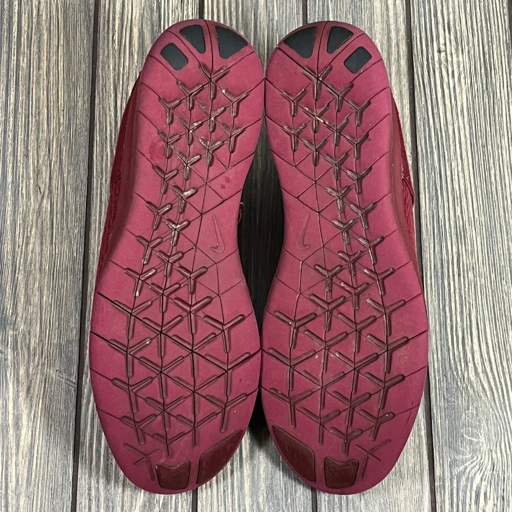 Nike Free RN Commuter Men Sz 12 Burgundy Maroon Running Shoe‎ Sneaker 880841-606